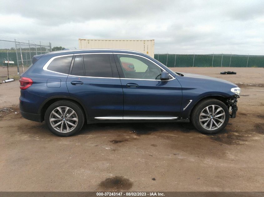 2019 BMW X3 SDRIVE30I - 5UXTR7C54KLR49442