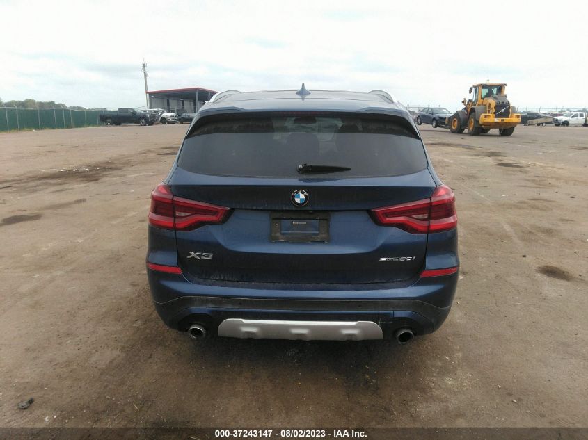 2019 BMW X3 SDRIVE30I - 5UXTR7C54KLR49442