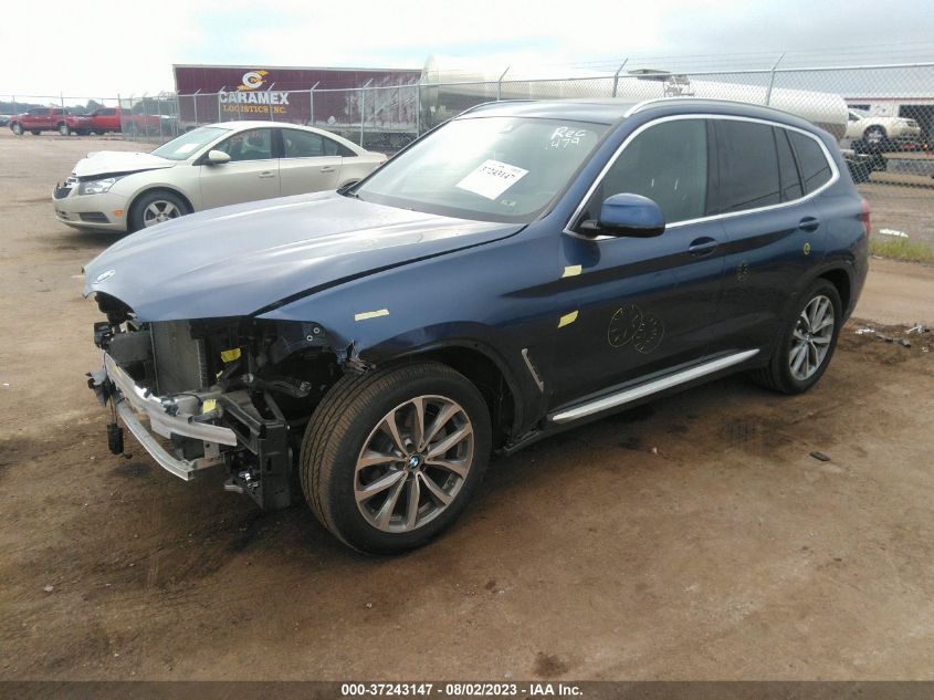 2019 BMW X3 SDRIVE30I - 5UXTR7C54KLR49442