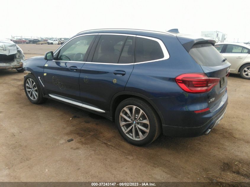 2019 BMW X3 SDRIVE30I - 5UXTR7C54KLR49442