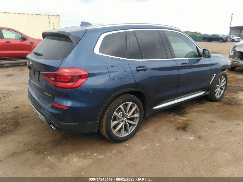 2019 BMW X3 SDRIVE30I - 5UXTR7C54KLR49442