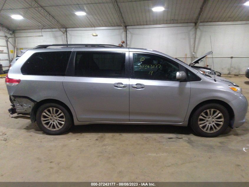 2014 TOYOTA SIENNA XLE/XLE AAS/LTD - 5TDYK3DC4ES414616