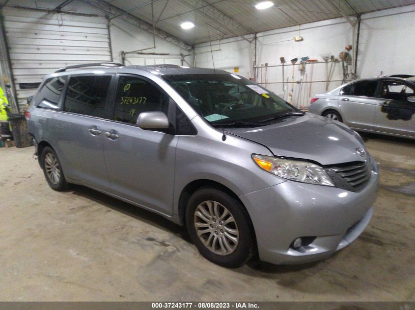 2014 TOYOTA SIENNA XLE/XLE AAS/LTD - 5TDYK3DC4ES414616