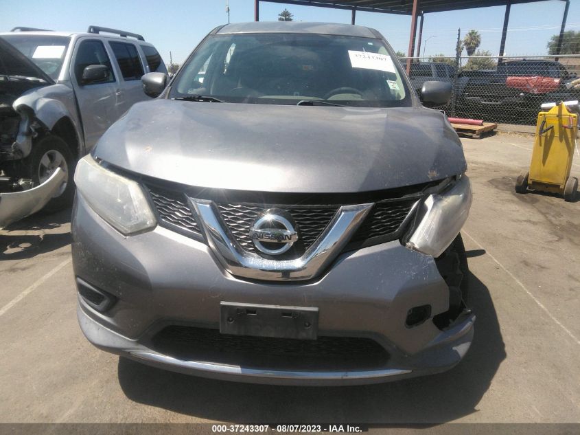 2016 NISSAN ROGUE SV/SL/S - KNMAT2MV6GP666469