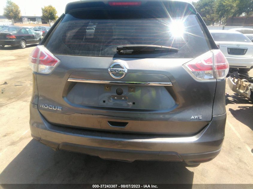 2016 NISSAN ROGUE SV/SL/S - KNMAT2MV6GP666469