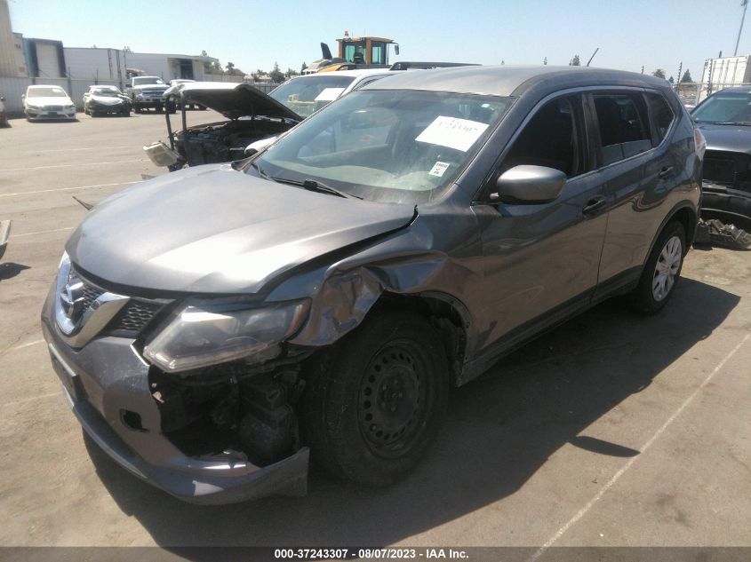 2016 NISSAN ROGUE SV/SL/S - KNMAT2MV6GP666469