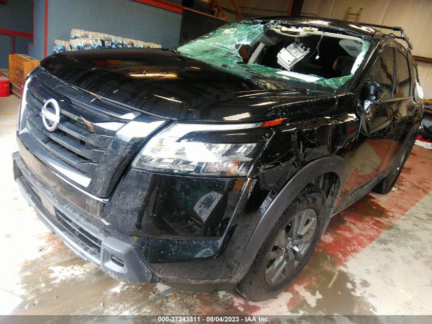 2022 NISSAN PATHFINDER SV - 5N1DR3BC2NC215638