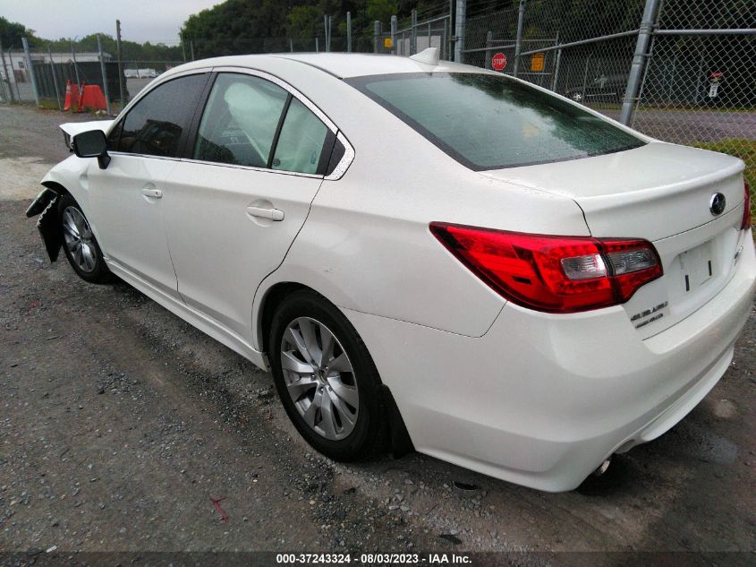 2016 SUBARU LEGACY 2.5I PREMIUM - 4S3BNAH6XG3058568