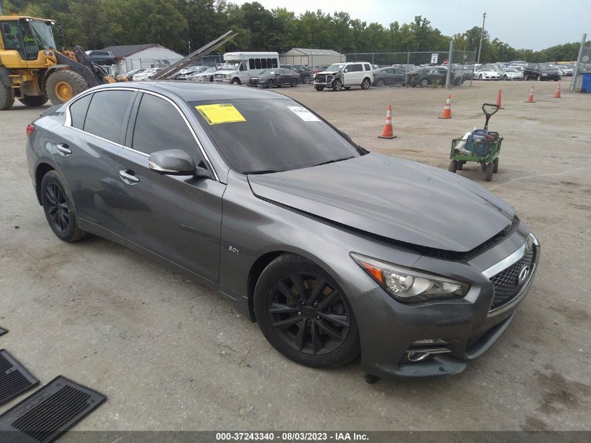 2016 INFINITI Q50 3.0T PREMIUM - JN1EV7ARXGM342199