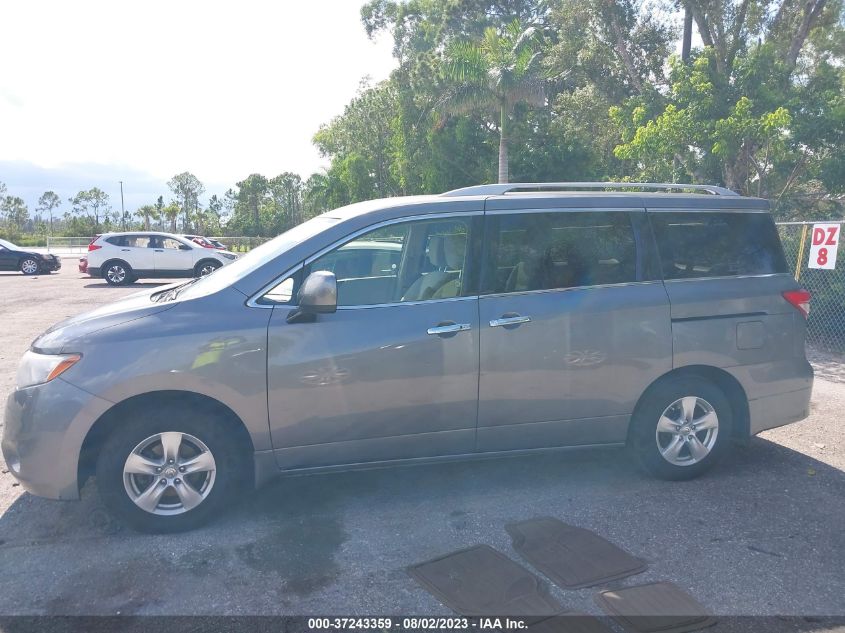 2015 NISSAN QUEST S/SV/SL/PLATINUM - JN8AE2KP1F9134486