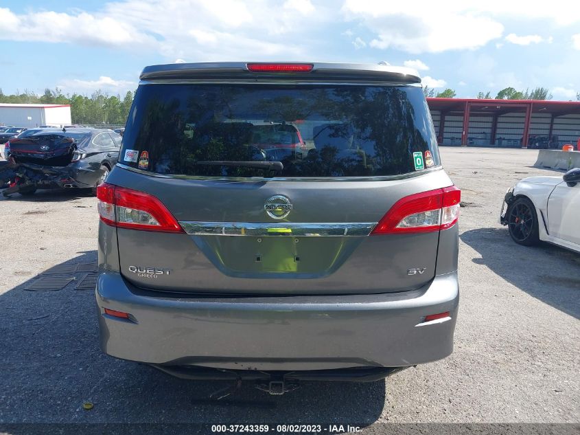 2015 NISSAN QUEST S/SV/SL/PLATINUM - JN8AE2KP1F9134486