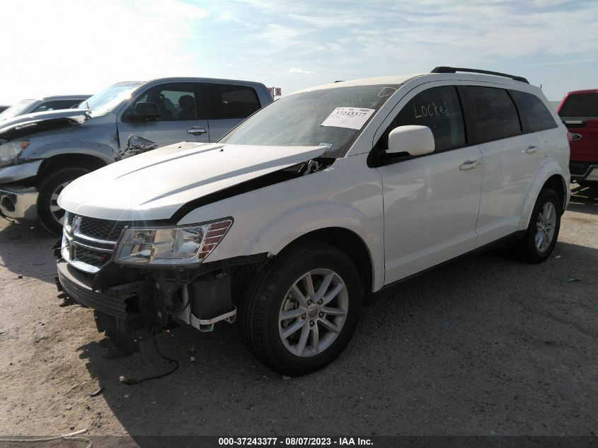 2016 DODGE JOURNEY SXT - 3C4PDDBG1GT170000