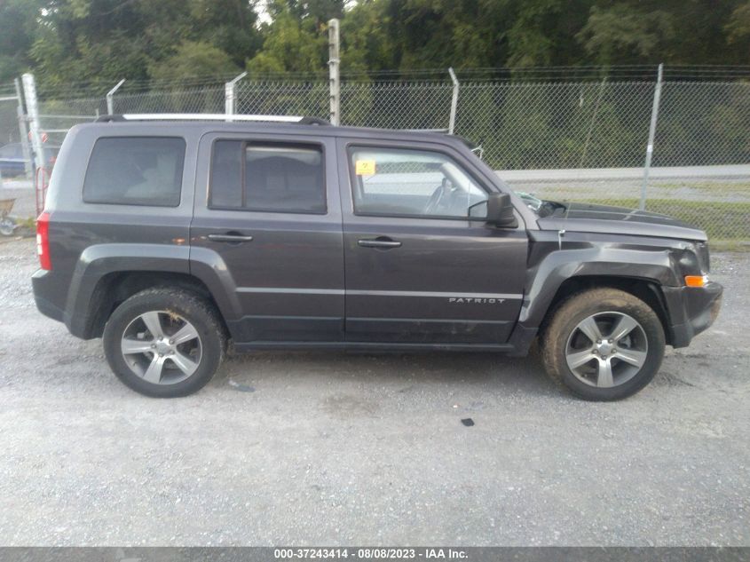 2016 JEEP PATRIOT HIGH ALTITUDE EDITION - 1C4NJRFBXGD651137