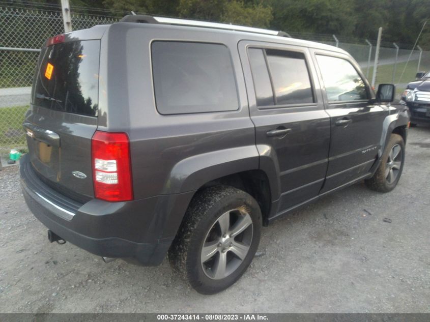 2016 JEEP PATRIOT HIGH ALTITUDE EDITION - 1C4NJRFBXGD651137