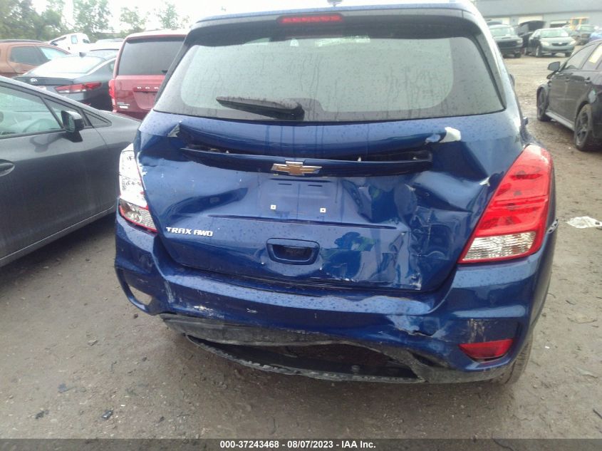 2017 CHEVROLET TRAX LS - 3GNCJNSB9HL214917