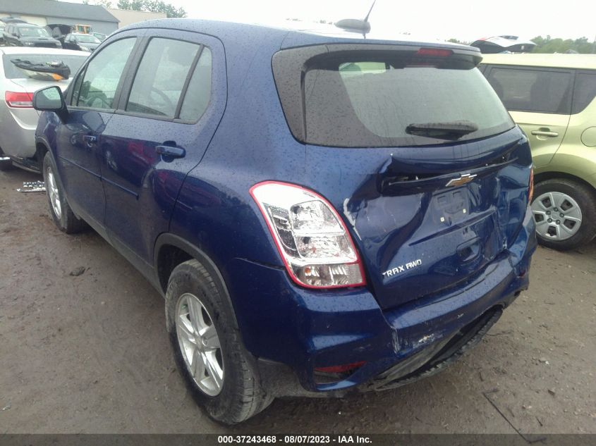 2017 CHEVROLET TRAX LS - 3GNCJNSB9HL214917