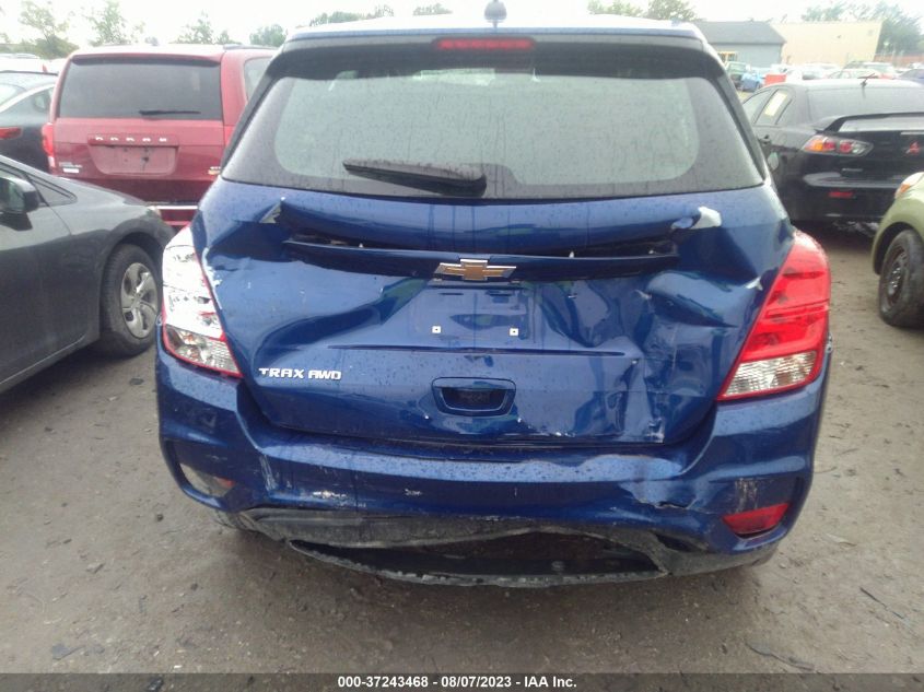 2017 CHEVROLET TRAX LS - 3GNCJNSB9HL214917