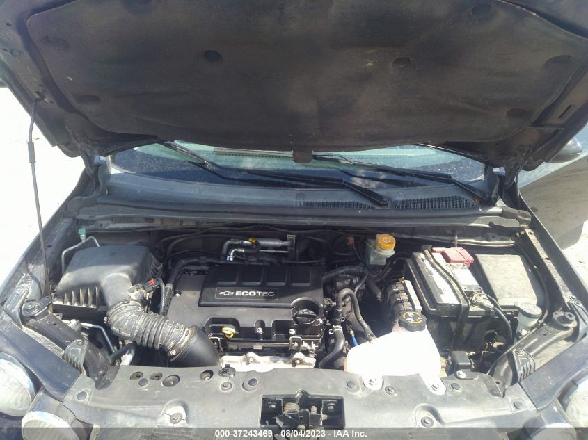 2013 CHEVROLET SONIC LT - 1G1JC6SB1D4192081