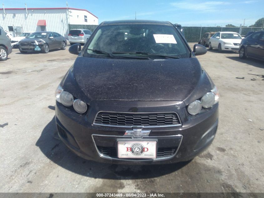 2013 CHEVROLET SONIC LT - 1G1JC6SB1D4192081