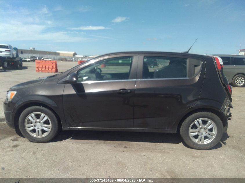 2013 CHEVROLET SONIC LT - 1G1JC6SB1D4192081