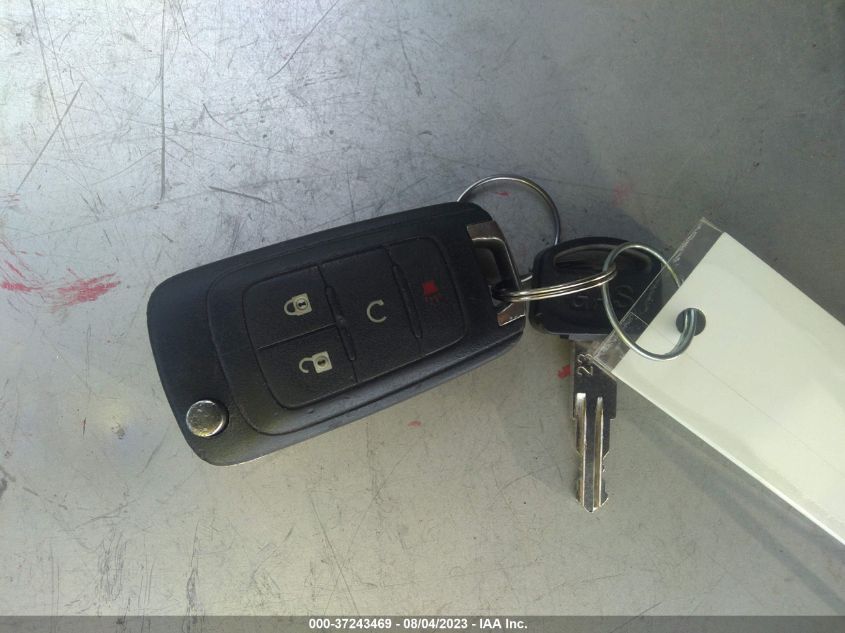 2013 CHEVROLET SONIC LT - 1G1JC6SB1D4192081