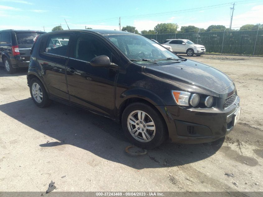 2013 CHEVROLET SONIC LT - 1G1JC6SB1D4192081