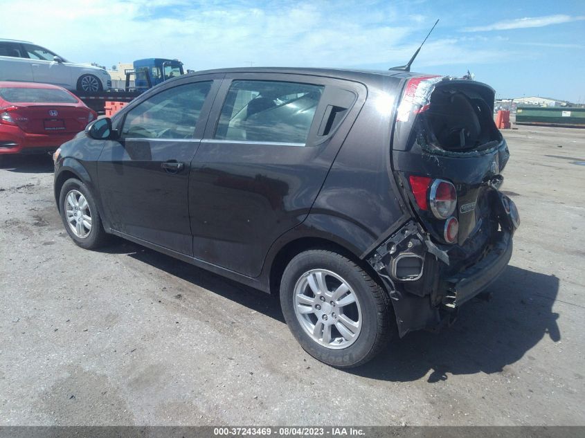 2013 CHEVROLET SONIC LT - 1G1JC6SB1D4192081