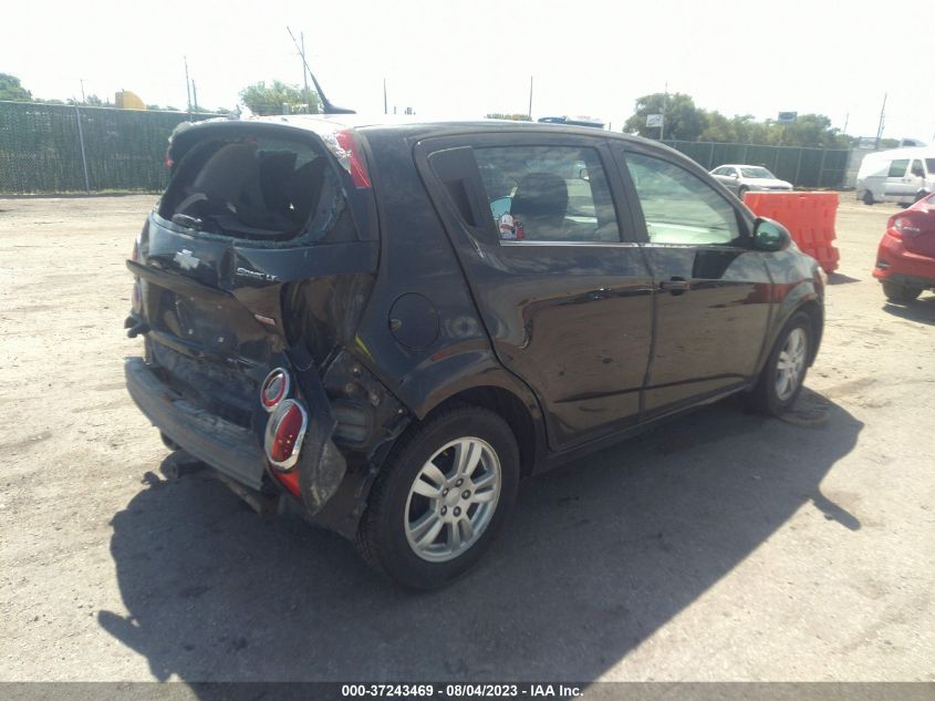 2013 CHEVROLET SONIC LT - 1G1JC6SB1D4192081