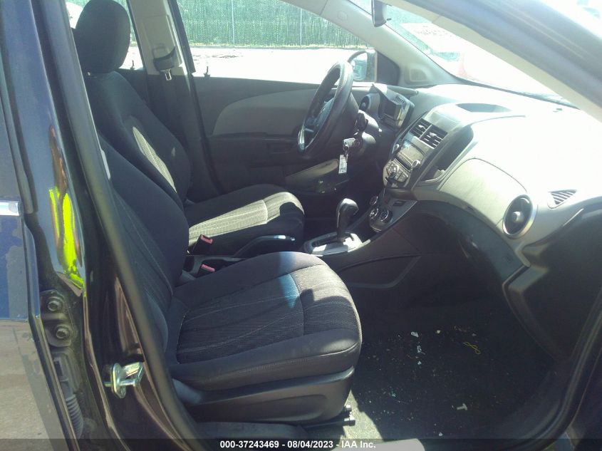 2013 CHEVROLET SONIC LT - 1G1JC6SB1D4192081