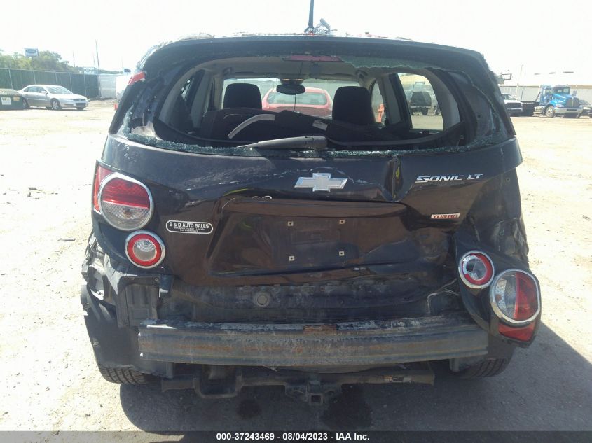 2013 CHEVROLET SONIC LT - 1G1JC6SB1D4192081