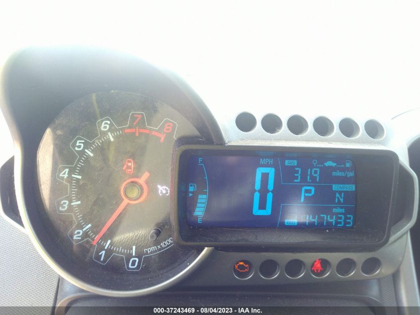 2013 CHEVROLET SONIC LT - 1G1JC6SB1D4192081