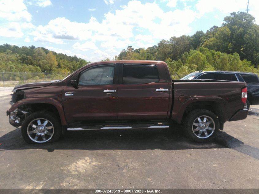 2014 TOYOTA TUNDRA 4WD TRUCK PLATINUM/1794 - 5TFAW5F12EX394874