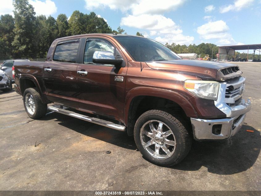 2014 TOYOTA TUNDRA 4WD TRUCK PLATINUM/1794 - 5TFAW5F12EX394874