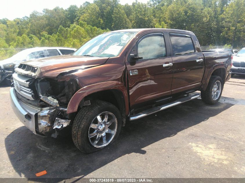 2014 TOYOTA TUNDRA 4WD TRUCK PLATINUM/1794 - 5TFAW5F12EX394874