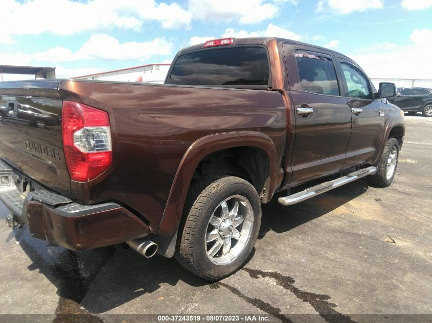 2014 TOYOTA TUNDRA 4WD TRUCK PLATINUM/1794 - 5TFAW5F12EX394874