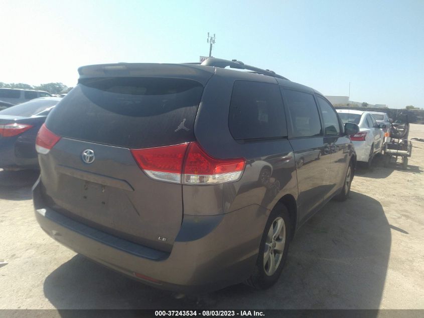 2013 TOYOTA SIENNA LE - 5TDKK3DC7DS358563
