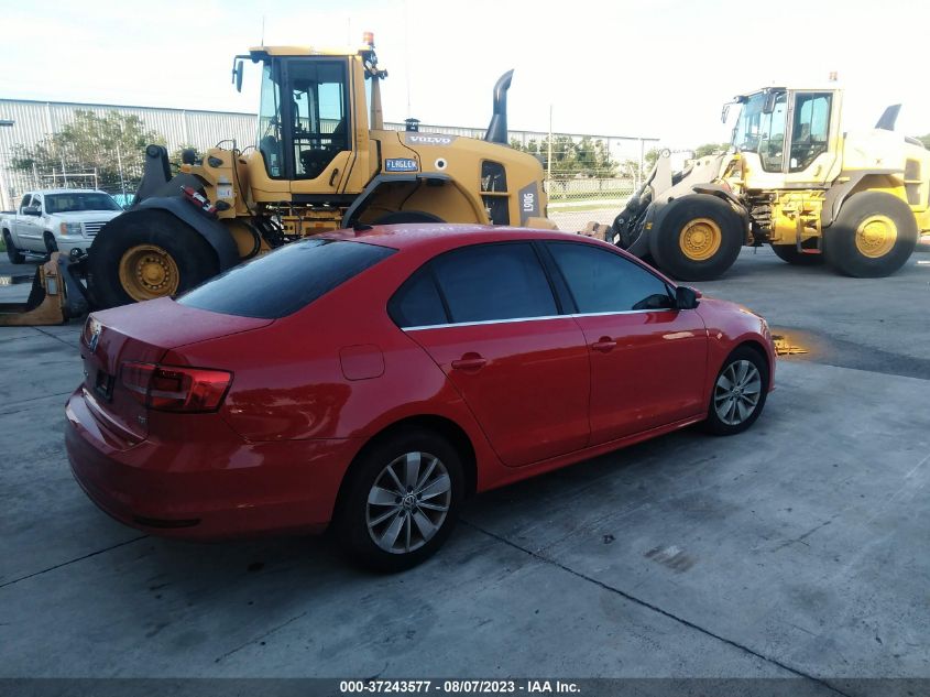2015 VOLKSWAGEN JETTA SEDAN 1.8T SE W/CONNECTIVITY - 3VWD07AJ4FM301276