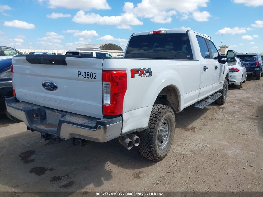 2019 FORD SUPER DUTY F-250 SRW XL/XLT/LARIAT - 1FT7W2BT4KED53802