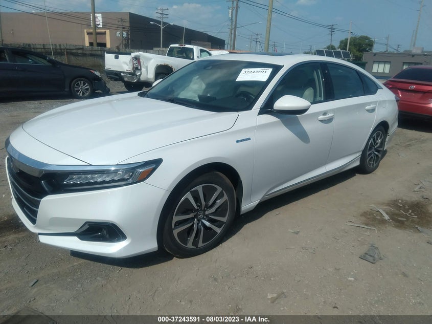 VIN 1HGCV3F42MA009388 2021 HONDA ACCORD HYBRID EX
