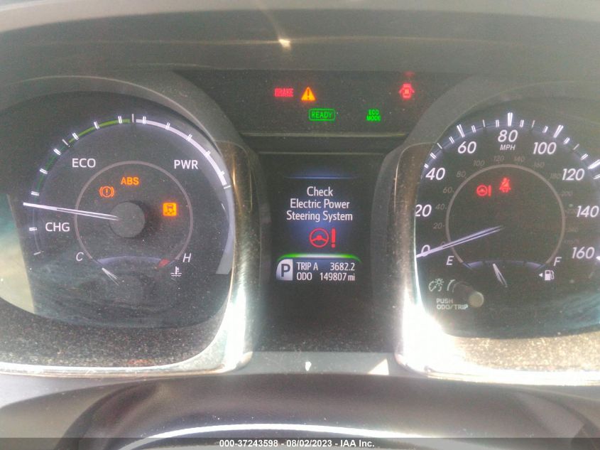2013 TOYOTA AVALON HYBRID XLE PREMIUM 4T1BD1EB5DU016623