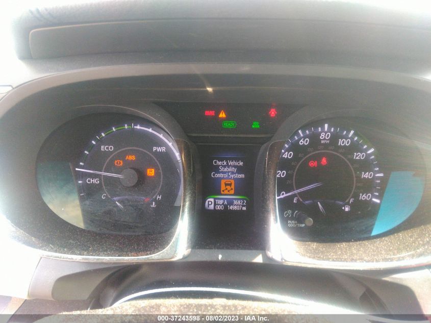 2013 TOYOTA AVALON HYBRID XLE PREMIUM 4T1BD1EB5DU016623