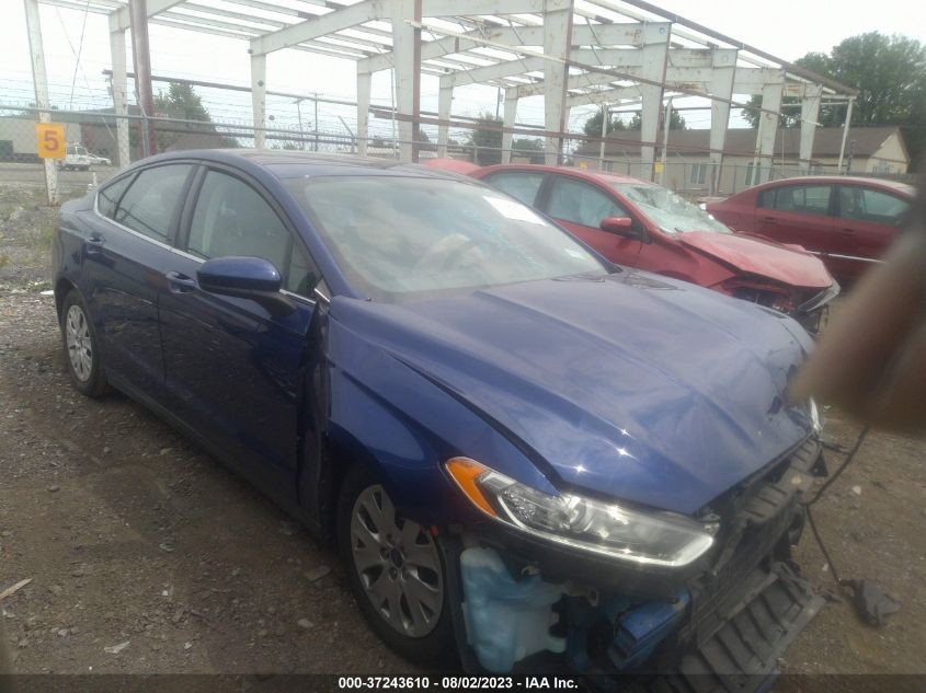 2013 FORD FUSION S - 3FA6P0G73DR168297