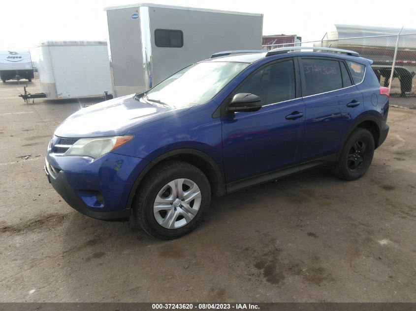 2014 TOYOTA RAV4 LE - 2T3BFREV7EW226233