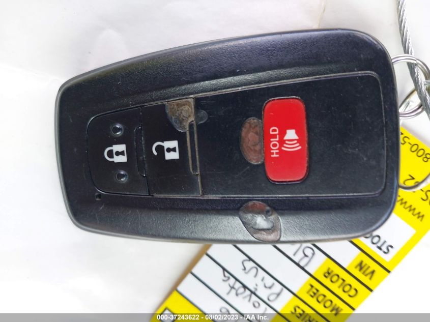 2016 TOYOTA PRIUS FOUR - JTDKARFU4G3002699