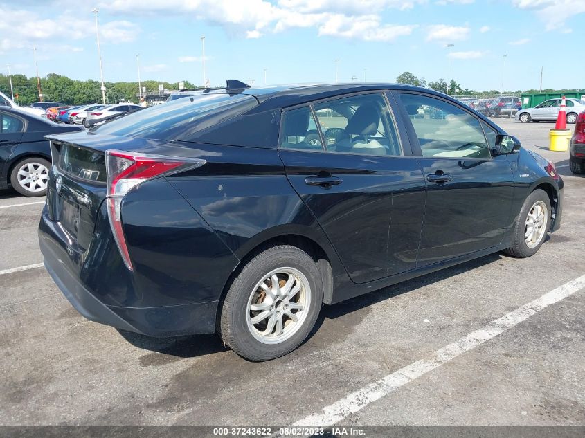 2016 TOYOTA PRIUS FOUR - JTDKARFU4G3002699