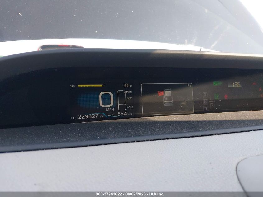 2016 TOYOTA PRIUS FOUR - JTDKARFU4G3002699