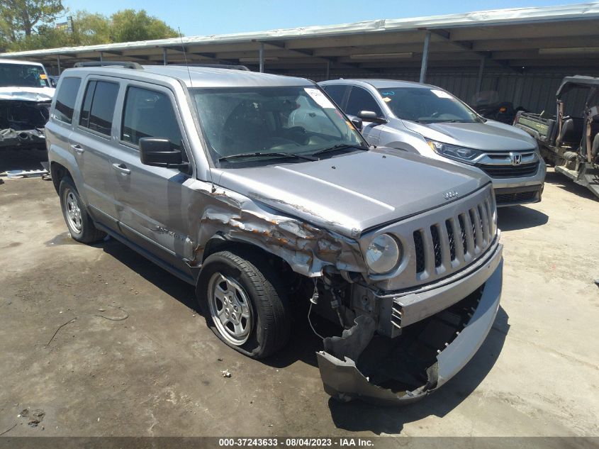 2015 JEEP PATRIOT SPORT - 1C4NJPBB8FD264403