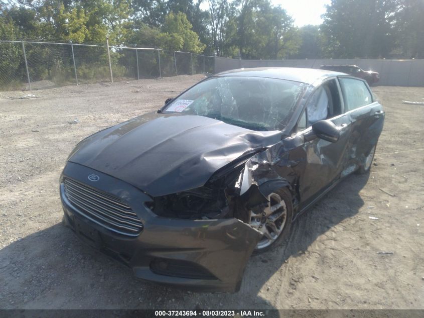 2016 FORD FUSION SE - 3FA6P0H78GR378333