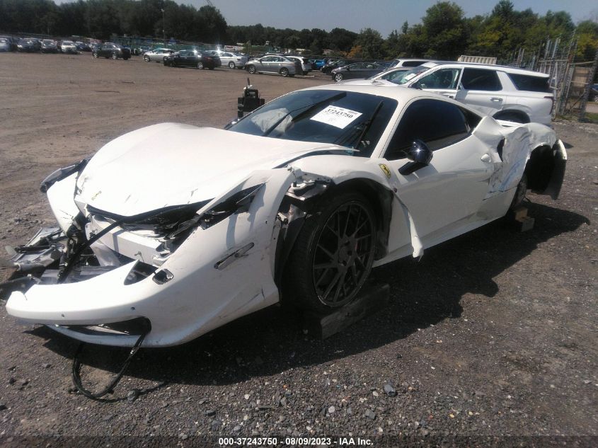 2013 FERRARI 458 ITALIA ZFF67NFA4D0190928