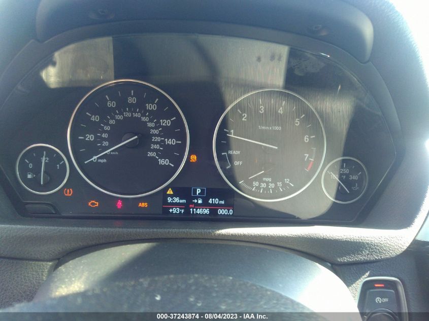 2015 BMW 3 SERIES 320I - WBA3B1G55FNT01676